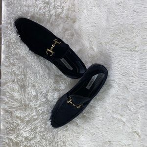 Steve Madden Black Suede Men’s Loafers